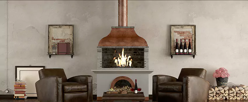 Thelin Hearth Products Providence Pellet Insert Fireplace Installation in Albertville, AL