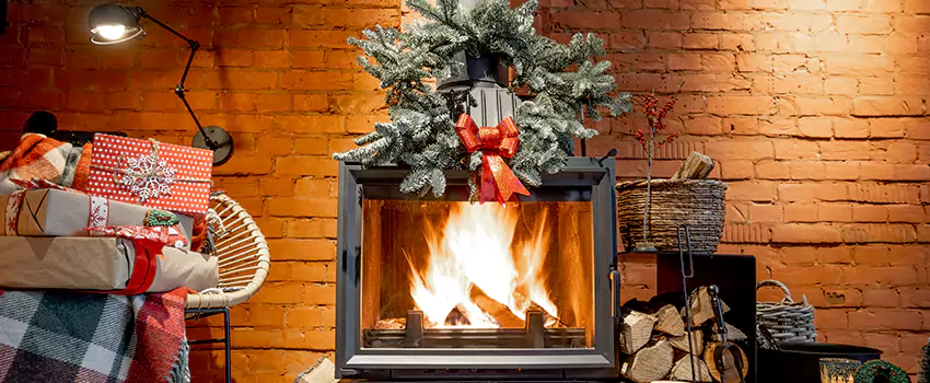 Travis Industries Linear Gas Fireplace Installation in Albertville, Alabama