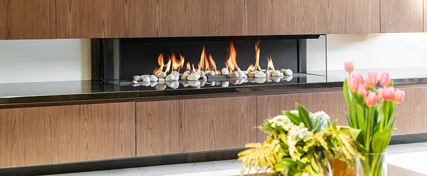 Double-height Fireplace Design Refurbishment in Albertville, Alabama