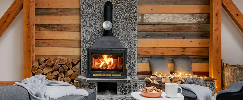 Thelin Hearth Products Direct Vent Gas Stove Fireplace Inspection in Albertville, Alabama